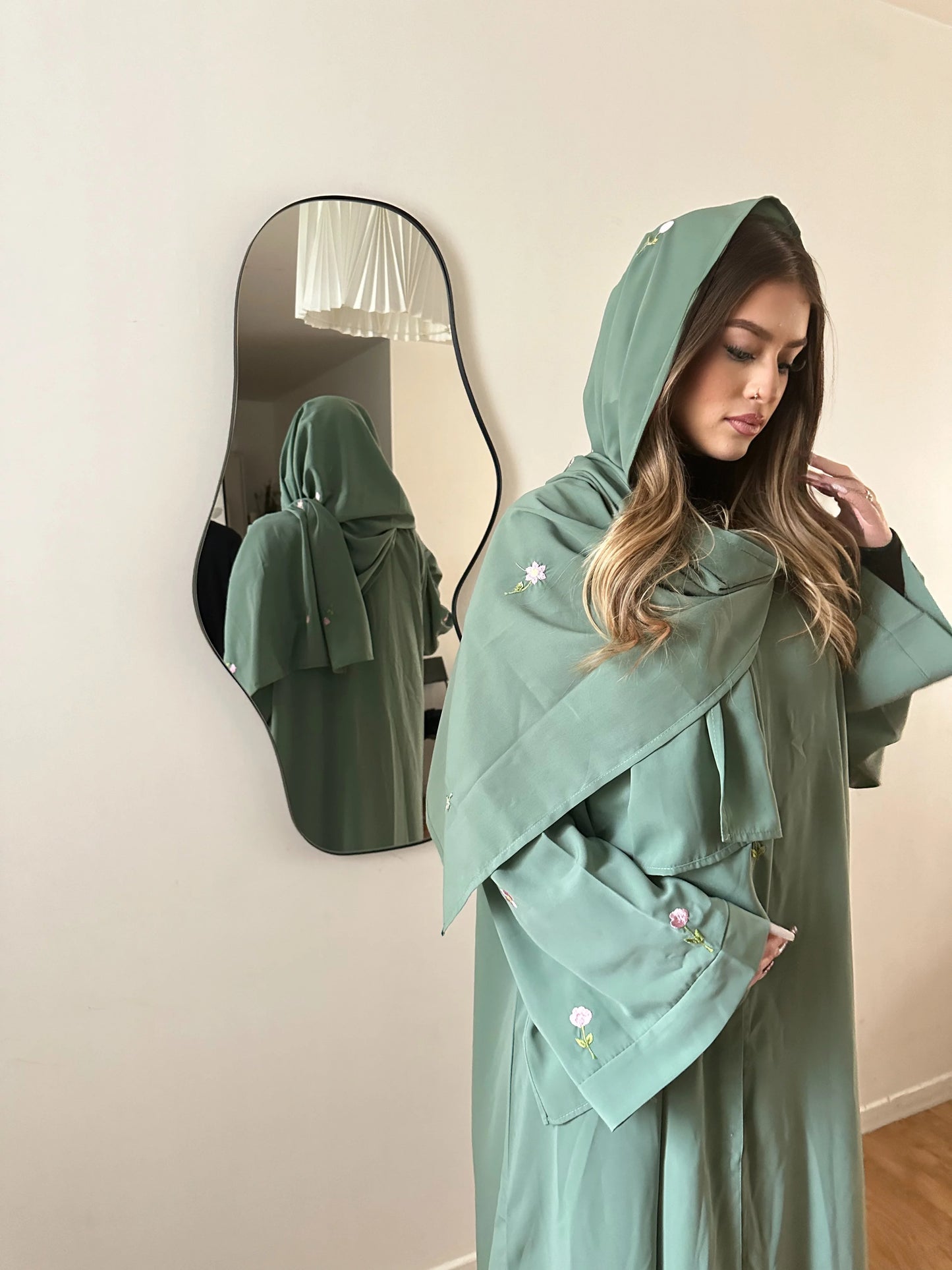 Abaya florale